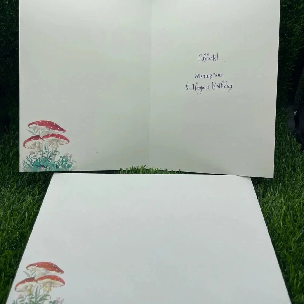 Unique Deluxe Mushroom Stationery Set in Keepsake Gift Box, New, Limited 💝 🍄